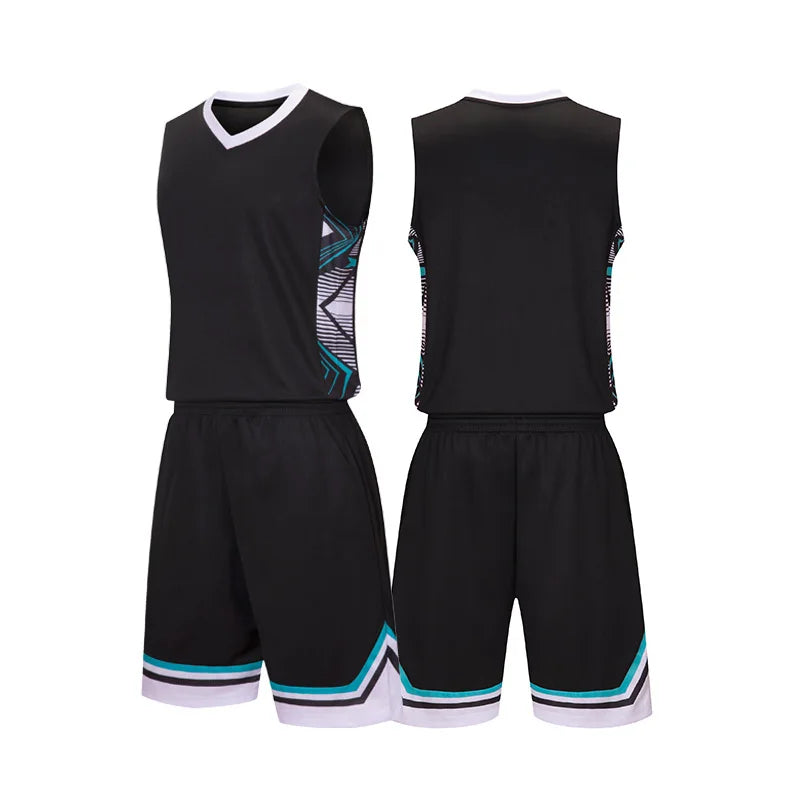 Kid Basketball Jersey Quick-drying Training Uniform Shirts Children Sportswear Kit Boys and Girls Tracksuit Sport Suit Clothes
