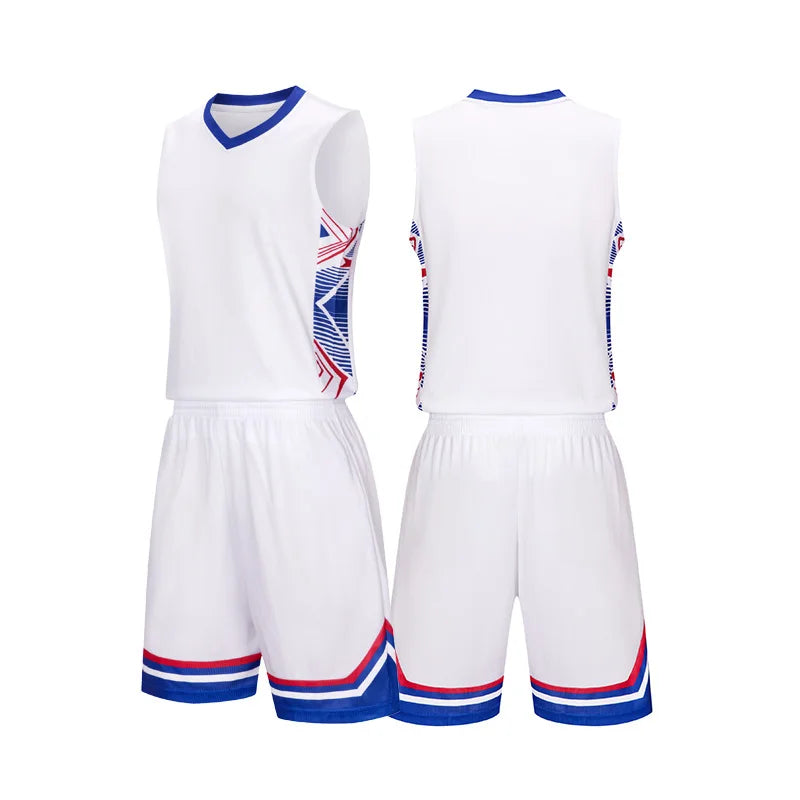 Kid Basketball Jersey Quick-drying Training Uniform Shirts Children Sportswear Kit Boys and Girls Tracksuit Sport Suit Clothes